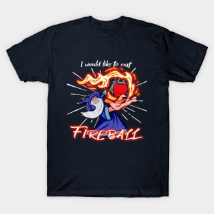 I Cast Fireball! T-Shirt